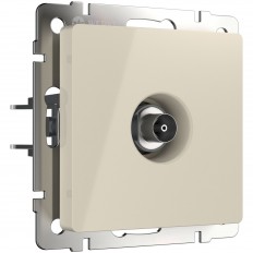 W1183003 Werkel ტელევიზორის სოკეტის ტერმინალი (სპილოს ძვლისფერი)