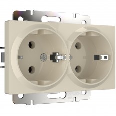 W1172003 Werkel ორმაგი მიწის ბუდე (სპილოს ძვლისფერი)