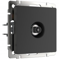 სატელევიზიო როზეტი არის გადასასვლელი (შავი მქრქალი) W1184008