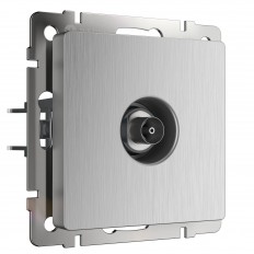 W1183009 Werkel ტელევიზორის სოკეტის ტერმინალი (ვერცხლისფერი ღარები)