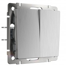 W1120009 Werkel ორმხრივი გადამრთველი (ვერცხლისფერი დახვეული)