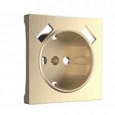 W1179510 Werkel Накладка для розетки USB (шампань рифленый)