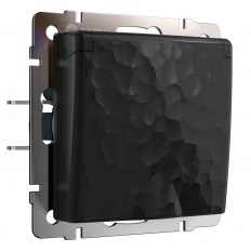 W1271208 Werkel წყალგაუმტარი გასასვლელი მიწასთან ერთად დაცვით. სახურავი და ფარდები (ჩაქუჩი შავი)