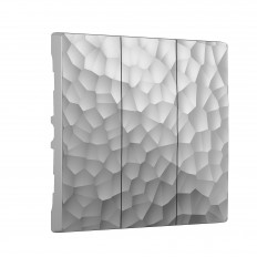 W1239006 Werkel გასაღებების ნაკრები სამი ბანდა გადამრთველისთვის (ვერცხლის ჩაქუჩი)