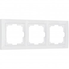 W0032001 Werkel Рамка на 3 поста Snabb basic (белый)