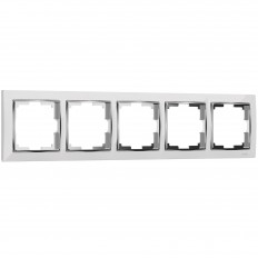 W0051901 Werkel ჩარჩო 5 პოსტისთვის Snabb (თეთრი Werkel chrome)