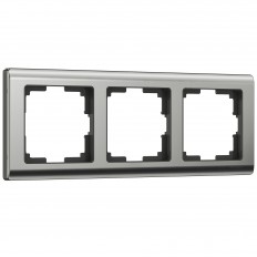 W0031602 Werkel 3 ბანდის ჩარჩო მეტალიკი (დავარცხნილი ნიკელი)