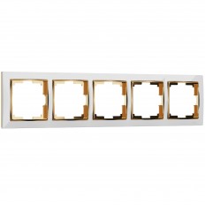 W0051933 Werkel 5 ბანდის ჩარჩო Snabb (Werkel თეთრი ოქრო)