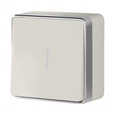 W5010103 Werkel Выключатель одноклавишный с подсветкой Gallant (слоновая кость)