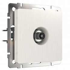 W1183013 Werkel ტელევიზორის სოკეტის ტერმინალი (მარგალიტის დედა გოფრირებული)