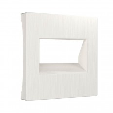 Werkel საფარი ორმაგი Ethernet RJ-45 სოკეტის დედა-მარგალიტის გოფრირებული W1191113 4690389161124