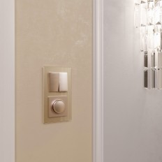 W0021111 Werkel ჩარჩო 2 პოსტისთვის ფავორიტი (შამპანური, მინა)