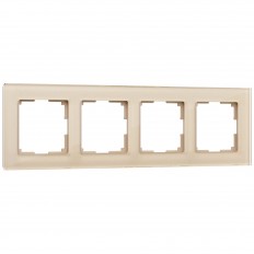 W0041111 Werkel ჩარჩო 4 პოსტისთვის ფავორიტი (შამპანური, მინა)