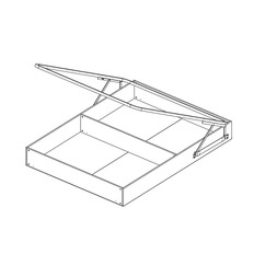 საწოლი 140 ლიფტით, JAZZ (წაბლისფერი ნაირობი)