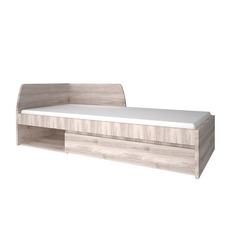 საწოლი 90, ჯაზი (წაბლისფერი ნაირობი)