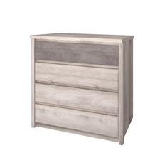 კომოდი 4S, JAZZ (წაბლისფერი ნაირობი/ონიქსი)