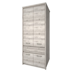 გარდერობი 4DG1S, JAZZ (წაბლისფერი ნაირობი)