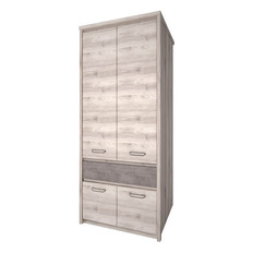 გარდერობი 4DG1S , JAZZ (ნაირობის წაბლი/ონიქსი)