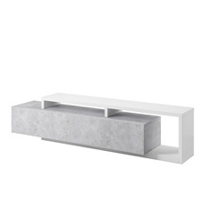 ტელევიზორის სადგამი BOTA (თეთრი/კოლორადოს ბეტონი) 2484FG40