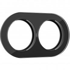 W0025108 Werkel Рамка на 2 поста (Черный)