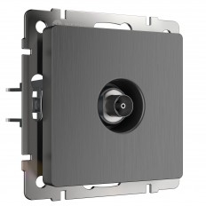 W1183004 Werkel ტელევიზორის სოკეტის ტერმინალი (გოფრირებული გრაფიტი)