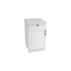 Шкаф нижний с 1 ящиком ШН1Я 500 НИЦЦА ROYAL (BLANCO) 500 мм
