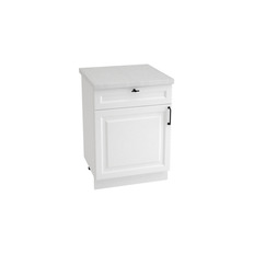 Шкаф нижний с 1 ящиком ШН1Я 600М НИЦЦА ROYAL (BLANCO) 600 мм