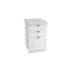 Шкаф нижний с 3 ящиками ШН3Я 500 НИЦЦА ROYAL (BLANCO) 500 мм