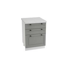 Шкаф нижний с 3 ящиками ШН3Я 600 НИЦЦА ROYAL (MAGNUM) 600 мм