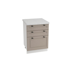 Шкаф нижний с 3 ящиками ШН3Я 600 НИЦЦА ROYAL (OMNIA) 600 мм