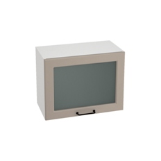 Шкаф верхний горизонтальный со стеклом высокий ШВГС 609 НИЦЦА ROYAL (OMNIA) 600 мм