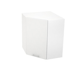 ზედა კუთხის გარდერობი SHVU 590 VALERIA 1 (თეთრი პრიალა) 590 მმ