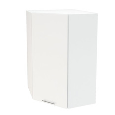 გარდერობი ზედა კუთხის სიმაღლე ShVU 599 VALERIA 1 (თეთრი პრიალა) 590 მმ