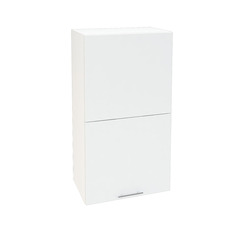 გარდერობის ზედა ჰორიზონტალური მაღალი SHVG 502 VALERIA 1 (თეთრი პრიალა) 500 მმ