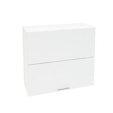 ზედა ჰორიზონტალური გარდერობი SHVG 601 VALERIA 1 (თეთრი პრიალა) 600 მმ