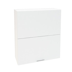 ზედა ჰორიზონტალური კარადები SHVG 801 VALERIA 1 (თეთრი პრიალა) 800 მმ