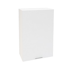 ზედა მაღალი კარადა ერთი ფოთლით ShV 609m VALERIA 1 (თეთრი პრიალა) 600 მმ