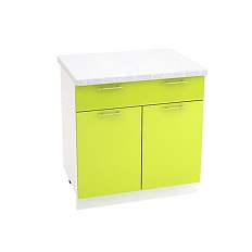 ქვედა კარადა 1 უჯრით SHN1YA 800M VALERIA 1 (თეთრი პრიალა) 800 მმ