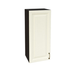 ზედა მაღალი კარადა ШВ 409 NICE (მუხის ტექსტურირებული კრემი) 400 მმ