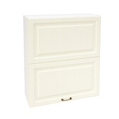 გარდერობის ზედა ჰორიზონტალური მაღალი SHVG 802 NICE (მუხის ტექსტურირებული კრემი) 800 მმ