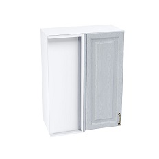 გარდერობი ზედა კუთხის სიმაღლე ShVU 699 NICE (მუხის ტექსტურირებული კრემი) 690 მმ