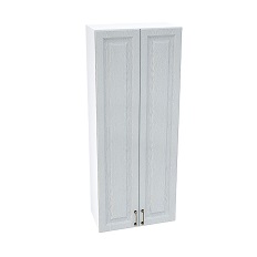 ზედა კარადა მაღალი SHVP 609 NICE (მუხის ტექსტურირებული კრემი) 600 მმ