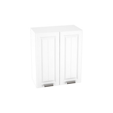 Шкаф верхний ШВ 600 ПРАГА (Белое дерево) 600 мм