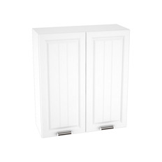 Шкаф верхний высокий ШВ 809 ПРАГА (Белое дерево) 800 мм