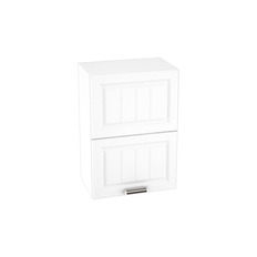 Шкаф верхний горизонтальный ШВГ 501 ПРАГА (Белое дерево) 500 мм