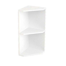 Шкаф верхний угловой ШВПУ 300 ПРАГА (Белое дерево) 300 мм