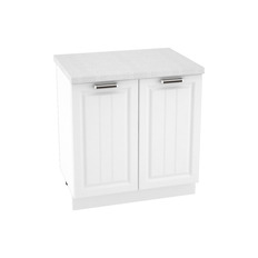 Шкаф нижний ШН 800 ПРАГА (Белое дерево) 800 мм