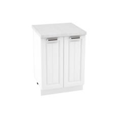 Шкаф нижний ШН 700 ПРАГА (Белое дерево) 700 мм