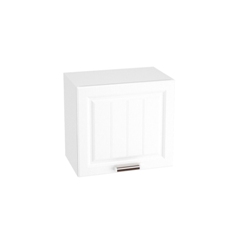 Шкаф верхний горизонтальный высокий глубокий ШВГ 519 ПРАГА (Белое дерево) 500 мм