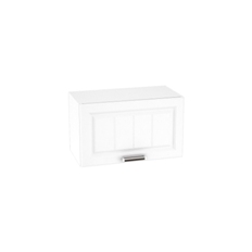 Шкаф верхний горизонтальный глубокий ШВГ 610 ПРАГА (Белое дерево) 600 мм